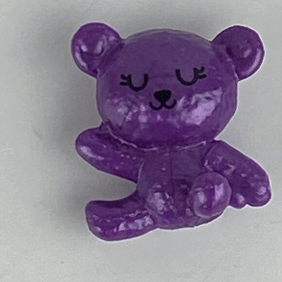Barbie Skipper Babysitter Purple Teddy Bear Kids Toy Character Figure - Picture 2 of 3